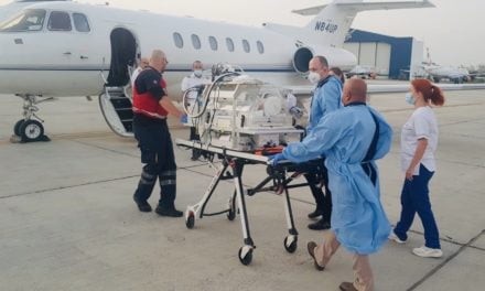 Bambino siriano di 10 giorni é stato trasportato d’urgenza da cipro a Israele