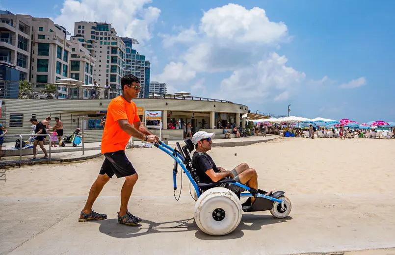 Tel Aviv è stata nominata tra le città più accessibili ai disabili al mondo
