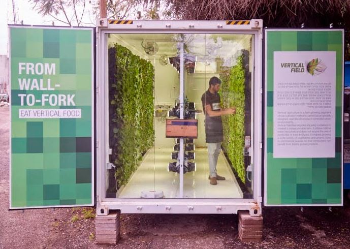 Israele: con Vertical Field si potranno acquistare prodotti coltivati ​​in loco