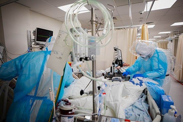 COVID19: gli ultra 70 non sono più in ventilazione