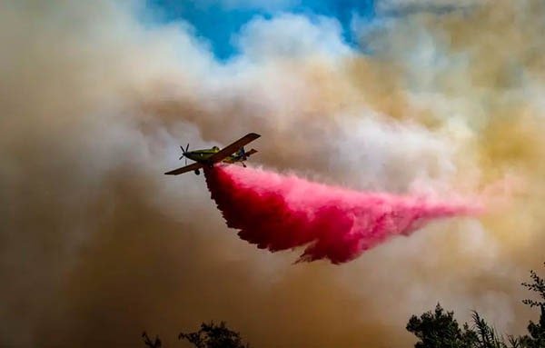 Incendio vicino a Gerusalemme