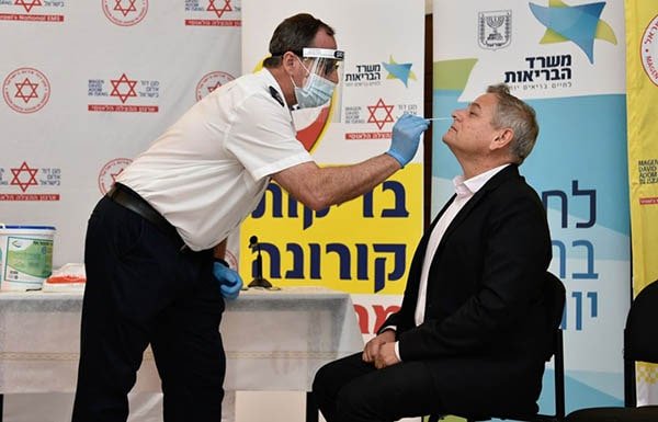 Magen David Adom: istituite le location per test rapidi COVID19 in tutto Israele