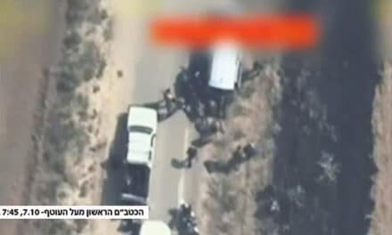 7 Ottobre 2023: i terroristi di Hamas ripresi dall’alto